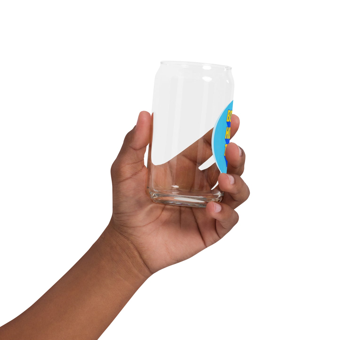 Can-shaped glass