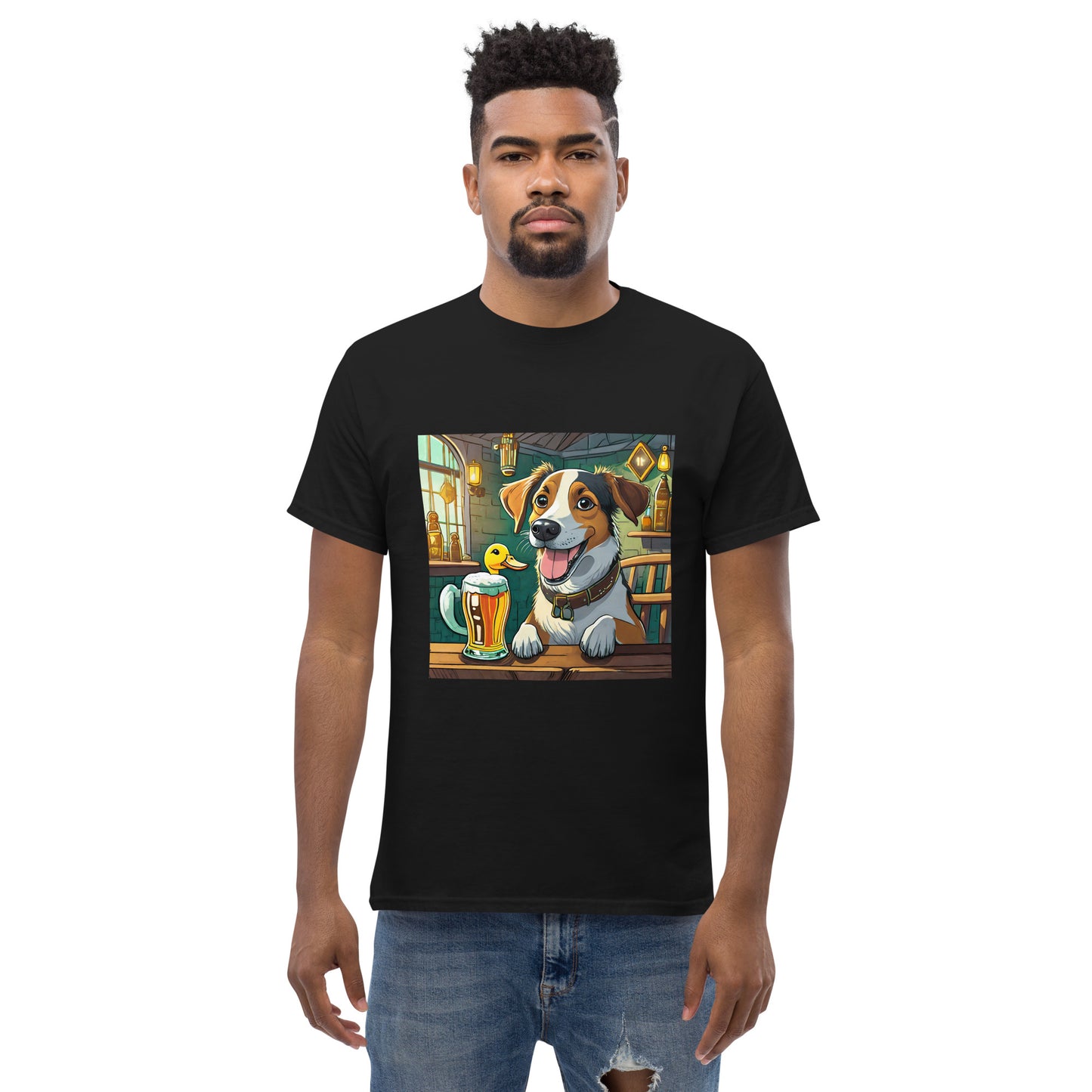 Dog and Duck Men's classic tee